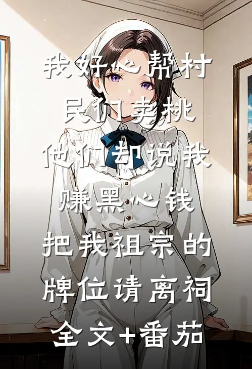 我好心帮村民们卖桃，他们却说我赚黑心钱，把我祖宗的牌位请离祠全文+番茄