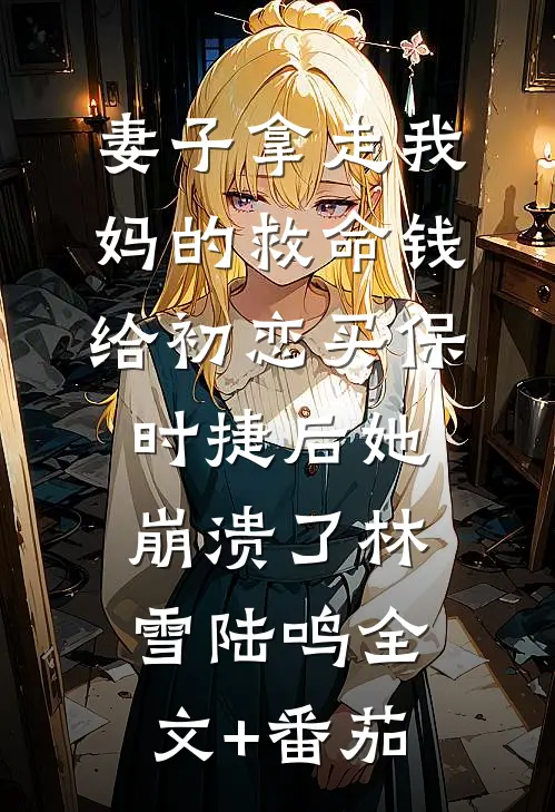 妻子拿走我妈的救命钱给初恋买保时捷后她崩溃了林雪陆鸣全文+番茄