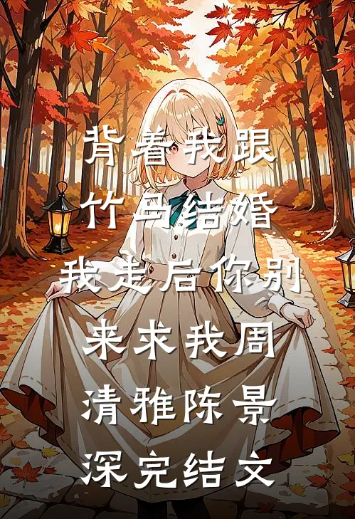 背着我跟竹马结婚，我走后你别来求我周清雅陈景深完结文