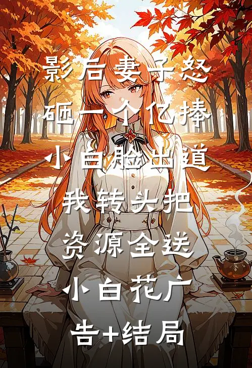 影后妻子怒砸一个亿捧小白脸出道，我转头把资源全送小白花广告+结局
