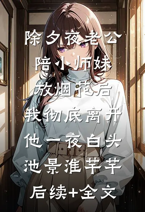 除夕夜老公陪小师妹放烟花后，我彻底离开他一夜白头池景淮芊芊后续+全文