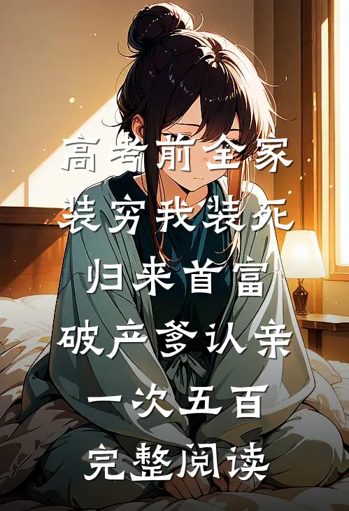 高考前全家装穷我装死，归来首富，破产爹认亲一次五百完整阅读