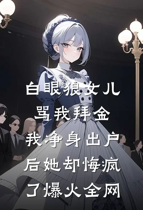 白眼狼女儿骂我拜金，我净身出户后她却悔疯了爆火全网