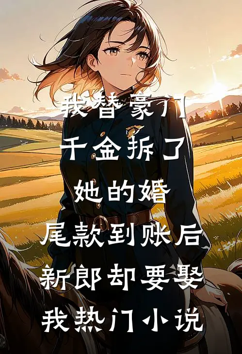 我替豪门千金拆了她的婚，尾款到账后新郎却要娶我热门小说