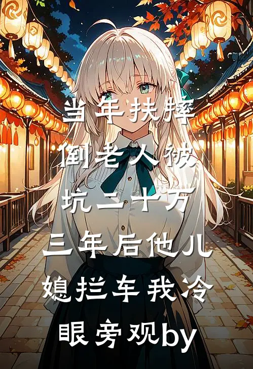 当年扶摔倒老人被坑二十万，三年后他儿媳拦车我冷眼旁观by