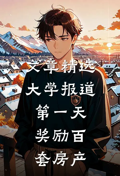 文章精选大学报道第一天，奖励百套房产