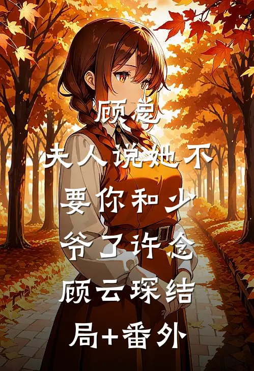 顾总，夫人说她不要你和少爷了许念顾云琛结局+番外