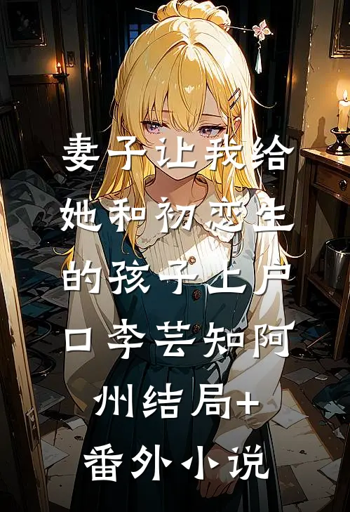 妻子让我给她和初恋生的孩子上户口李芸知阿州结局+番外小说