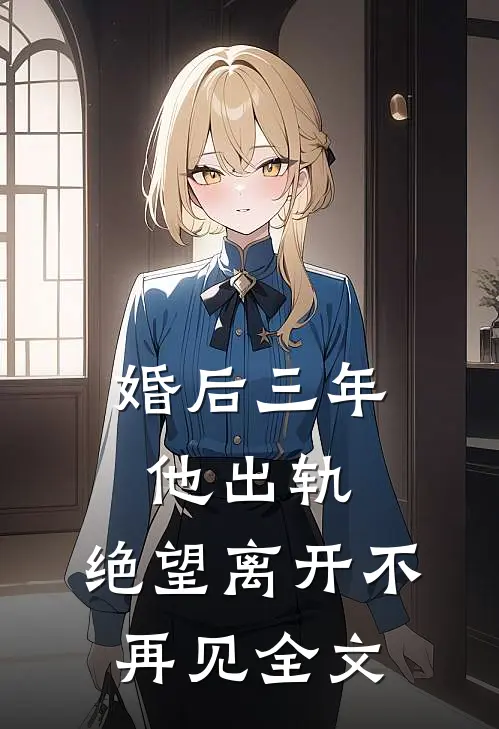 婚后三年他出轨，绝望离开不再见全文