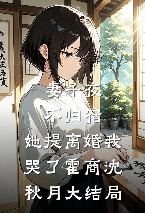 妻子夜不归宿，她提离婚我哭了霍商沈秋月大结局