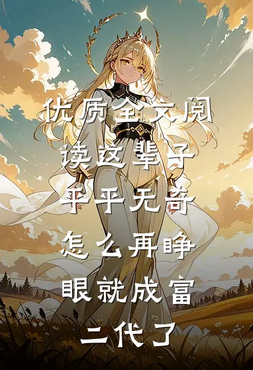 优质全文阅读这辈子平平无奇，怎么再睁眼就成富二代了