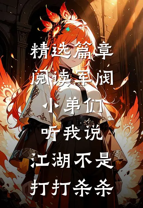 精选篇章阅读军阀：小弟们听我说，江湖不是打打杀杀