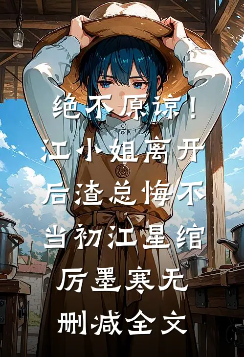 绝不原谅！江小姐离开后，渣总悔不当初江星绾厉墨寒无删减全文