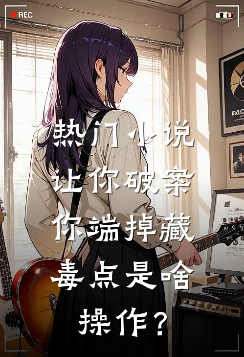 热门小说让你破案，你端掉藏毒点是啥操作？
