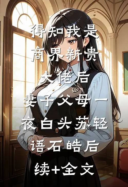 得知我是商界新贵大佬后，妻子父母一夜白头苏轻语石皓后续+全文